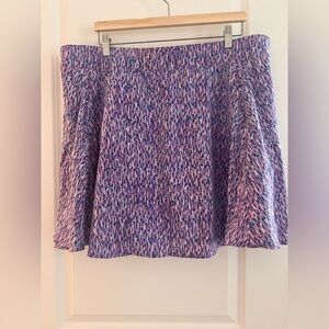 Talbots Multicolor Patterned Skort